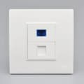 Miniatyrbillede 3 af 5: SC fiberoptisk interface, vægstik, RJ45 netværksstikpanel, Connecto type1