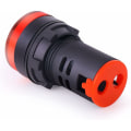 Miniatyrbillede 5 af 5: 10 stk. LED-indikatorlamper AD16-22D/S - 22mm 20mA LED-panelmontering forsænket (rød/grøn/blå/gul/hvid??, 2 stk. af hver farve)