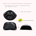 Miniatyrbild 3 av 5: 120W UV LED Professionell Automatisk Nagel Torktumlare
