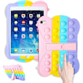 Miniatyrbild 1 av 5: Färgglatt Fjärilsfodral för iPad Mini 4 - Cartoon Rolig Kawaii Söt Silikon Kul Skydd Stilren Mode Unik Design Fidget Skyddande Estetisk för Flickor Pojkar K