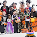 Miniatyrbilde 4 av 5: Annen Pynt Til Jul Halloween Oppblåsbar Heksehatt Gresskar Oppblåsbar Kaste Spill Heksehatt Kasting Spill Med Oppblåsbare Ringer Og Luftpumpe