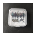 Miniatyrbild 3 av 5: Sequin Lure Bait Konstgjord Flugkrok -objekt Fiske Set Insektkrok Fiskeutrustning Tillbehör