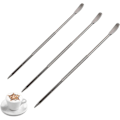 Miniatyrbild 1 av 5: 3 st Coffee Latte Art Pen Rostfritt Stål Coffee Latte Pin Tillbehör
