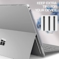 Miniatyrbild 3 av 4: 3 st styluspenna för Microsoft Surface Pro 8/7/6/5/4/3/x, Surface Go 3/2/1, Surface Book/laptop med raderknapp