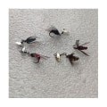 Miniatyrbild 4 av 5: Sequin Lure Bait Konstgjord Flugkrok -objekt Fiske Set Insektkrok Fiskeutrustning Tillbehör