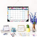 Miniatyrbild 5 av 5: 2021 Skrivbords kalender med anteckningar och julianska datum Jan 2021 Tjockt papper med färgglada
