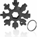 Miniatyrbild 1 av 4: Snöflinga multifunktionell rostfri flasköppnare