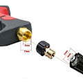 Miniatyrbillede 5 af 5: Adapter til højtryksrenser, M22 x 15mm hun-gevind til M22 x 14mm han-gevind, hurtigkobling, dele til højtryksrenser