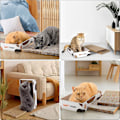 Miniatyrbild 5 av 5: 3-delad kattklösbräda, dubbelsidig kattklösbräda