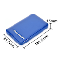 Miniatyrbild 4 av 5: 2,5 Tums Hårddiskfodral 4 Färger Hårddiskfodral Usb3.0 Sata3.0 Extern Hdd-hölje Stödjer 3tb