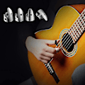 Miniatyrbild 3 av 5: 12 st ställ fingerpicks i metall, justerbara fingerpicks i metall för bas, gitarr, banjo och andra instrument