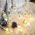 Miniatyrbild 4 av 5: Christmas Pine Tree String Lights LEDs för inomhus utomhus passform trädgård garland festdekorationer