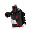 Miniatyrbillede 3 af 5: DC 12V 19W Vandpumpe 5M 800L/H Cirkulationspumpe Elektrisk Solvandpumpe
