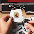 Miniatyrbild 2 av 4: King Charles Coronation Coin, King Charles Iii minnesmynt, brittisk King Stereo Präglat färgtryck, SamlarmyntFärgt guld