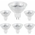 Miniatyrbillede 1 af 5: Halogenpære GU5.3 35W 12V, 400lm varm hvid 2700K dæmpbar, MR16 Halogen Spotlys pære, pakke med 6