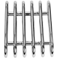 Miniatyrbild 2 av 4: Nagellackborsthållare UV-gelpenna Display Organizer Makeup Brush Stativ för nageldesignverktyg Silver