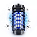 Miniatyrbild 2 av 5: Bug Zapper inomhus, elektrisk myggzapper, högspänningsinsektsfångare för inne i hemmet, inomhusfälla och mördare för , fruktfluga (svart)