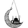 Miniatyrbild 1 av 4: Glad Eid Little Byram Känn dig vacker Hängande semesterfestkollektion Hembutik (Svart)