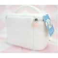 Miniatyrbild 3 av 5: Plush Väska Kosmetikförvaringspåse Handväska Förvaringspåse Förpackning Juldekorationer (rosa Vit)