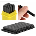 Miniatyrbild 3 av 5: Set med 3 mm kolstål stämplar för metall, läder, trä, smycken T-Audace