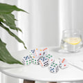Miniatyrbild 5 av 5: 10 st Akryltärningar Tärningsspel Spottärningar för Bar Party Game