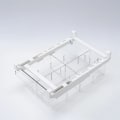 Miniatyrbild 9 av 10: 2 st 4-lagers organizer Låda Äggbricka Matbehållare Förvaringslåda Låda Utdragbar bricka Låda Space Saver Kök Organizer