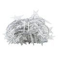 Pikkukuva 4 / 5: Star Garlands, 5 metriä 50 Led Star String -valot paristolla, lämmin valkoinen, vedenpitävä, koristeelliset tähtivalot sisä- ja ulkokäyttöön