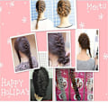 Miniatyrbild 3 av 5: 2 st Dammode Magic Hårstyling Clip Stick Braid Tool Hårtillbehör