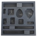 Miniatyrbild 2 av 3: Grafitform 11 hål Götform Metallsmältning Gjutform för Guld Silver