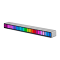 Miniatyrbillede 2 af 3: 32-bit Rgb lydfeltsensor Ambient lys Lydkontrol Rytmesensor Stilfuldt reaktivt led lysbånd Stilfuldt farverigt lysbånd til kontrolrum