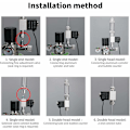 Miniatyrbillede 5 af 5: ??Magnetventil til akvarium CO2 System Regulator DC 12V Output Connect M10 1 udvendigt gevind Enkelt hoved lydløs lavtemperaturversion