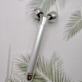 Miniatyrbild 5 av 5: 2-i-1 Elektrisk Ansiktsmassagerulle 24k Gyllene Ansiktsmassager, 3d Rulle Och T-Form Ansiktsmassager Massagesats Arm Ögon Näsa Massager Hudvård Verktyg