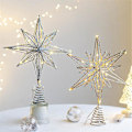 Miniatyrbild 2 av 5: Julgransstjärna LED-lampa Hem Juldekorationer För Granprydnader Åttauddig St