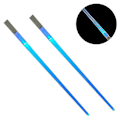 Miniatyrbild 3 av 5: Led Luminous Chopsticks Light Stick Concert Artifact, Flashing Stick Chopsticks（Blå）