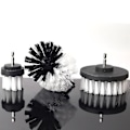 Miniatyrbild 2 av 3: Elektrisk borrborstkit plast rund rengöringsborste-1（C）