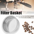 Miniatyrbillede 3 af 5: Filter til kaffe, porøs 51mm dobbelt kop trykfilter, bærbar dobbeltlags filterkurv, reservedele til kaffemaskiner