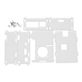 Miniatyrbild 3 av 5: För 3 Modell B+(plus) Akryl Transparent Box Cover Skal + Kylfläkt + Aluminium Kylsänka För