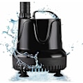 Miniatyrbillede 1 af 4: Akvarie Vandpumpe, 600 L/H 18W Mini Ultra Stille Nedsænkelig Vandpumpe til Dam Springvand Fisketank Have