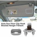 Miniatyrbillede 2 af 4: Solskærm Klips, Udskiftning Auto Solskærm Klips Krog Holder til Audi A1 A3 A4 A5 Q3 Q5 (8E0 857562) A7 B6 B7 B8 S4 S5