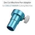 Miniatyrbild 4 av 7: Stansmaskinpennadapter för CRICUT Maker skärmaskin, pennhållare i aluminiumlegering för markörer med 12 mm diameter