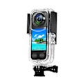 Miniatyrbild 1 av 5: Insta360 X3 Actionkamera Vattentätt Fodral 40m Dykning