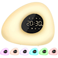 Miniatyrbillede 1 af 4: Wake Up Licht Lichtwecker.sonnenaufgang Sonnenuntergang Simulation Wecker Mit Alarm, 10 Helligkeit, Schlummerfunktion, 10 Natrlichen Klngen Fr Erwachs