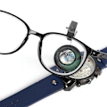 Miniatyrbild 4 av 4: Juvelerare Lupp, Bärbar Clip-on Ögonglas Förstoringsglas, Urmakare Smycken Klocka Reparationsverktyg För Juvelerare Mekanik Elektronik Reparation