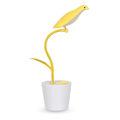 Miniatyrbild 1 av 3: LED-skrivbordslampa för barn, 3-stegs dimmer touch-sensor styrning, flexibel svanhals, bärbar uppladdningsbar boklampa