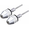 Miniatyrbild 1 av 5: Borrchuck, Triomphe 2 st Hex Shank Chucks Hex Socket Holder Chucks för roterande multiverktyg 0,3 mm till 3,4 mm borrtillbehör