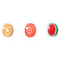 Miniatyrbild 3 av 3: Fruktformad uppblåsbar strandboll vattenmelon