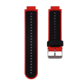 Miniatyrbild 4 av 4: För Garmin Forerunner 735xt (diamant) Two Tone Silicone StrapRed
