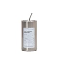 Miniatyrbild 3 av 6: 600 ml kaffemugg med sugrör, rostfria muggar, rostfria iskaffemuggar för kontor, hem (silver)
