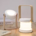 Miniatyrbild 1 av 5: Uppladdningsbar LED-lykta, 2000 mAh dimbar multifunktionell bärbar lampa, sänglampa för sovrum, vardagsrum, utomhus, kontor, camping