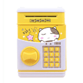 Miniatyrbild 1 av 5: Cartoon Piggy Bank Coin Piggy Bank Atm Deposit Machine Automatic Panda Piggy Bank Code Locks For ChildrenCat 2
